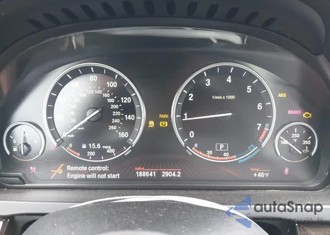 2011 BMW 740Li из США, поврежденный, VIN WBAKB4C54BC392609